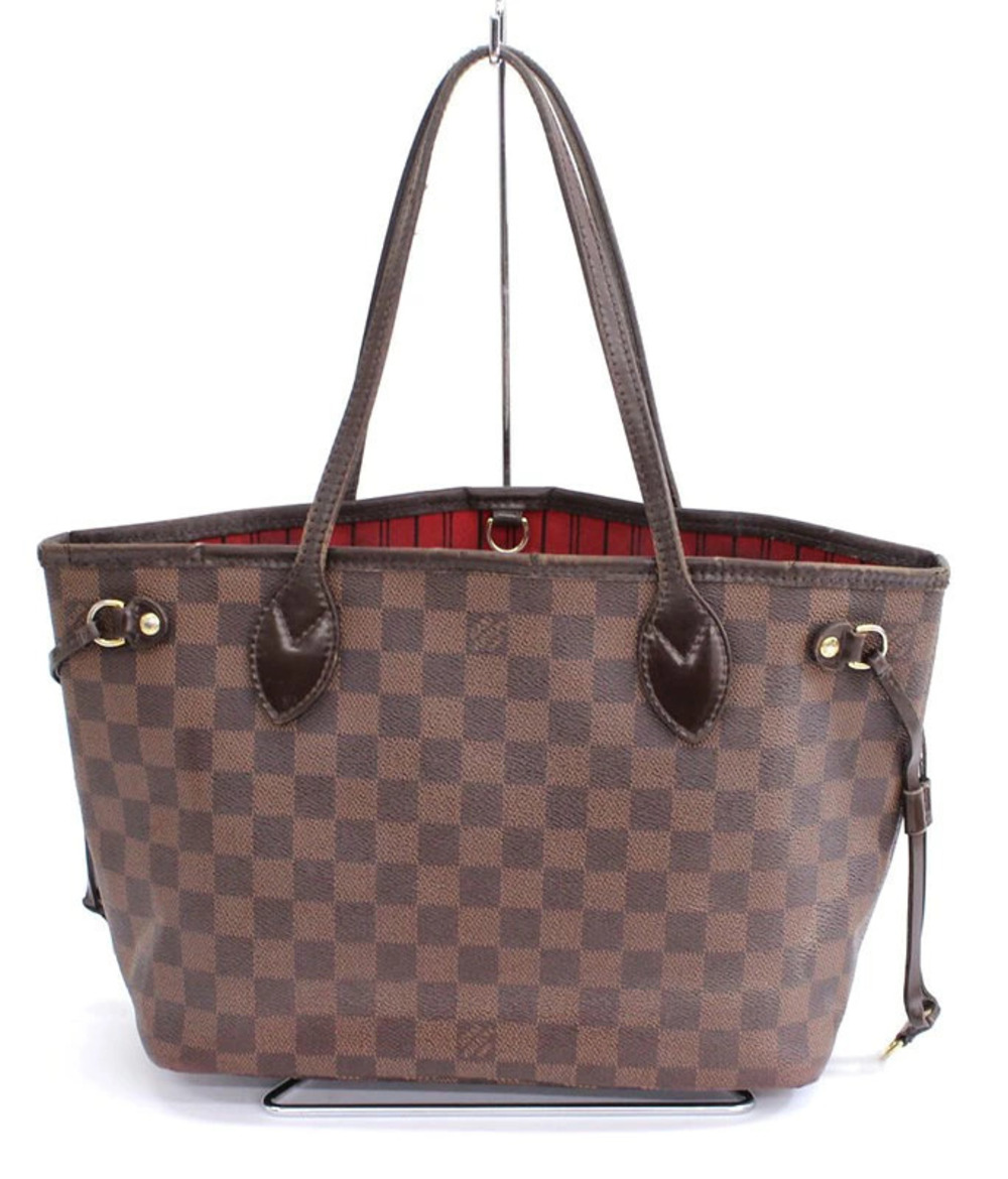 Louis Vuitton Commuter Bag 2way Shoulder Neverfull Damier Brown